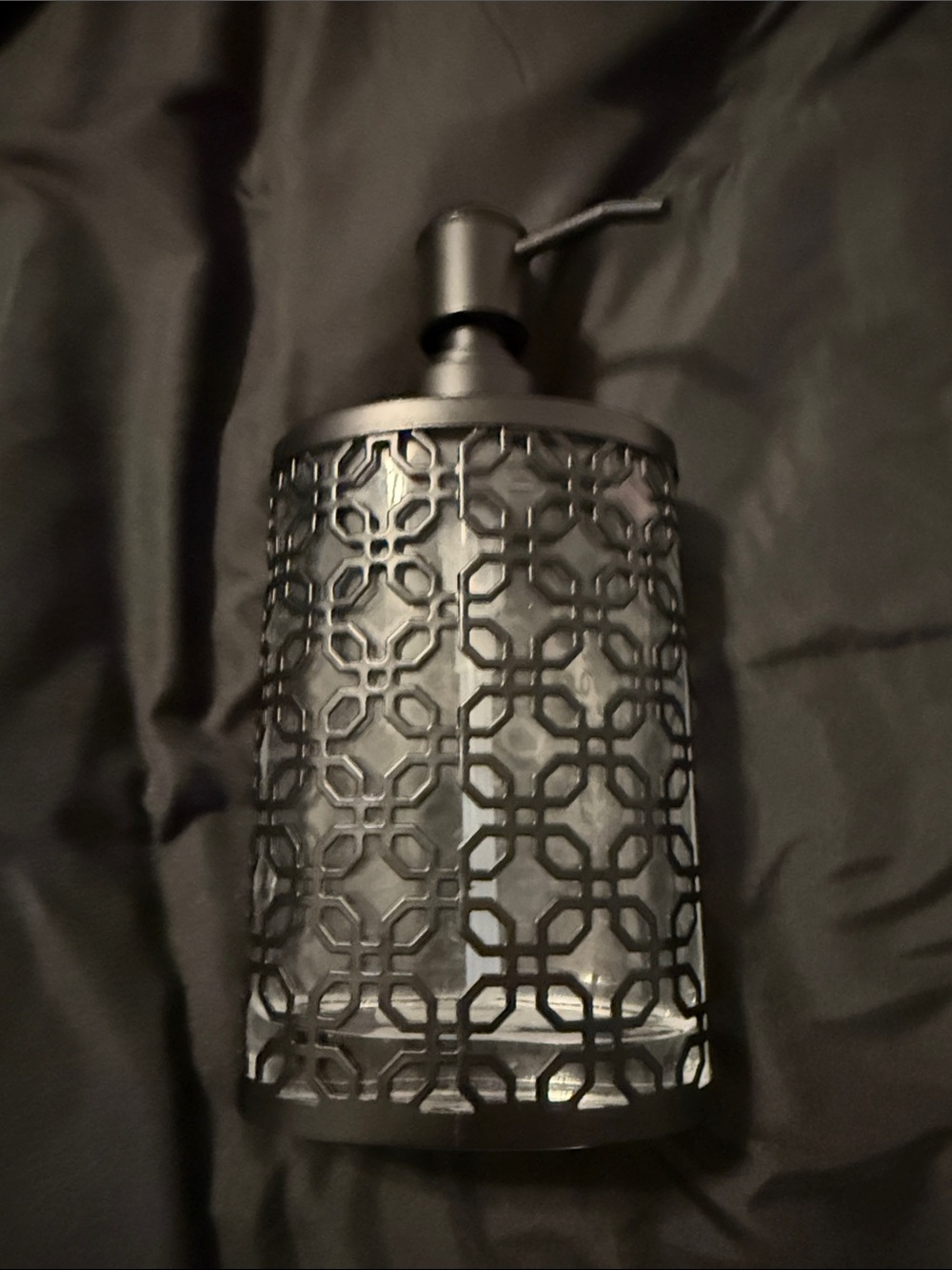 Geometric Metal Soap Pump - Matte Black